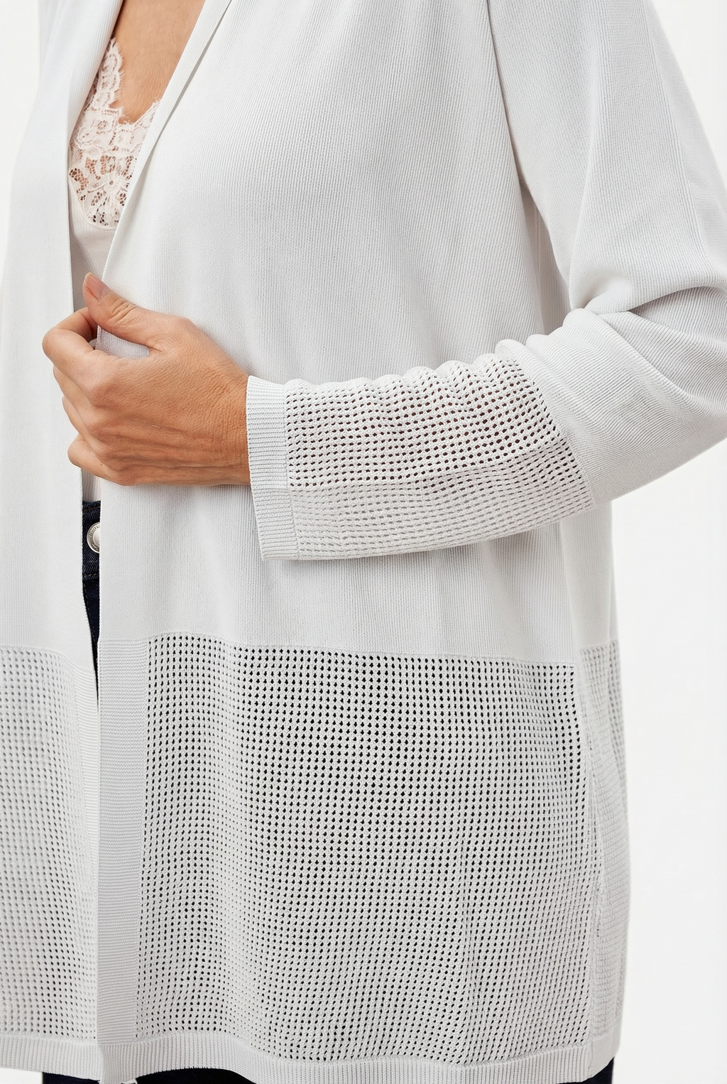 Cárdigan ANITRA Blanco