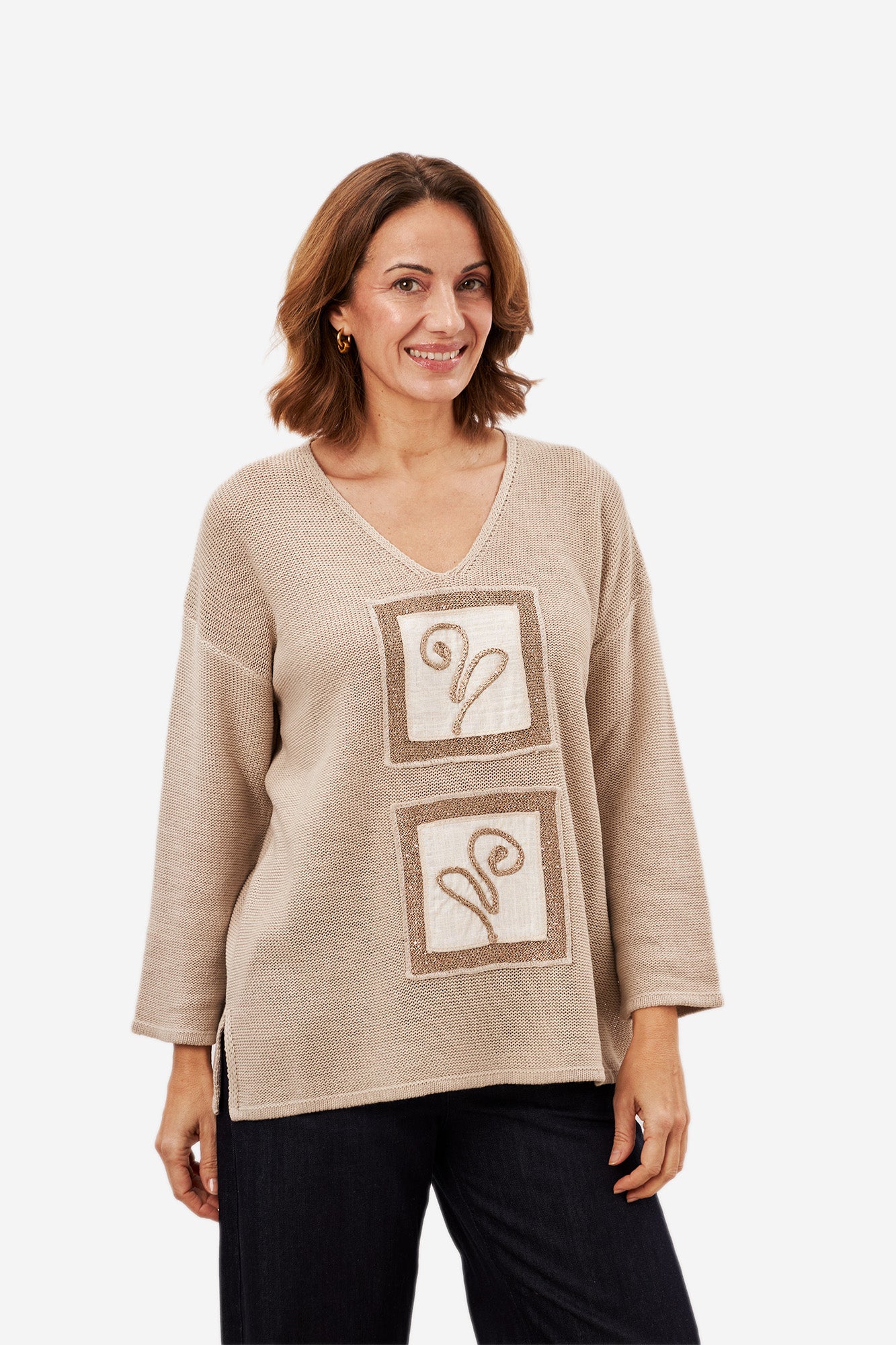 Jersey BODIL Beige