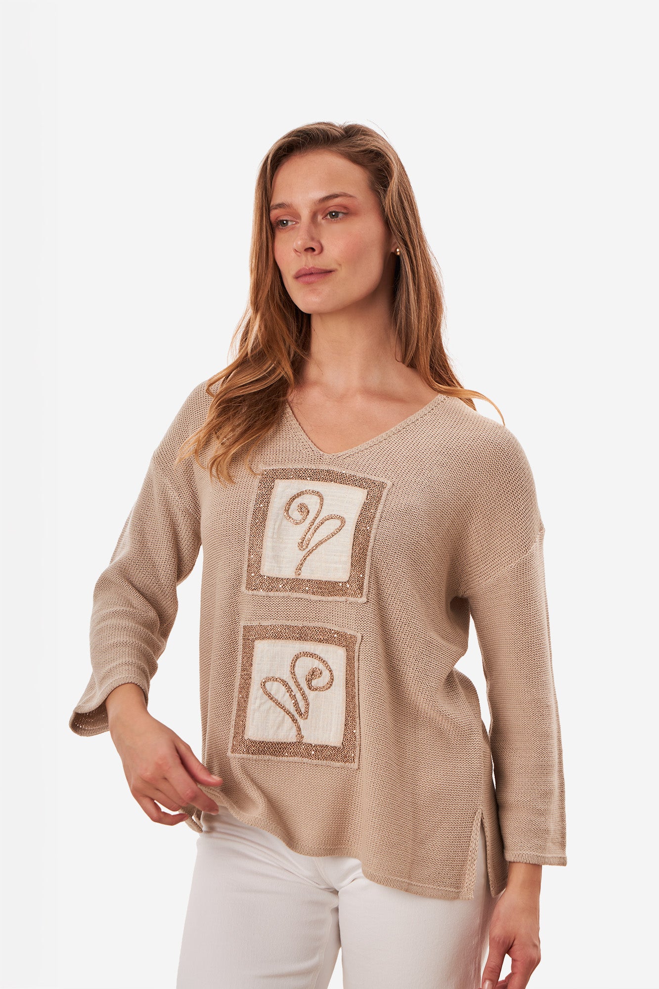 Jersey BODIL Beige