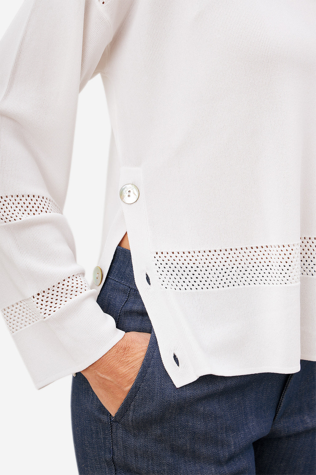 Jersey DENBY Blanco