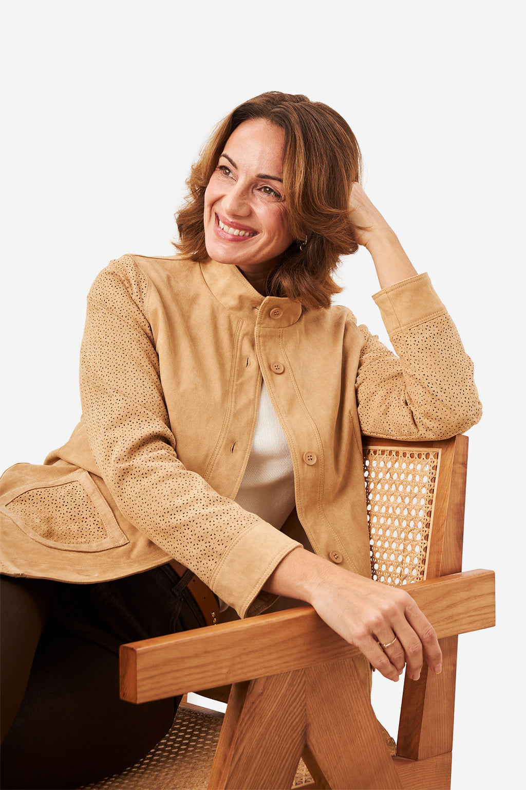Chaqueta DIVA Camel