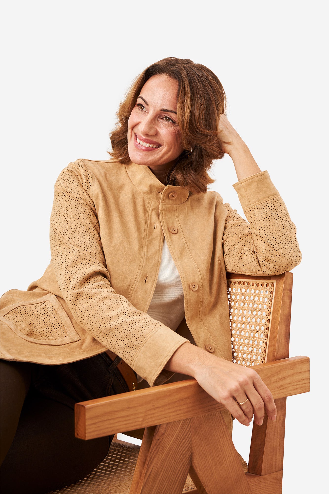 Chaqueta DIVA Camel