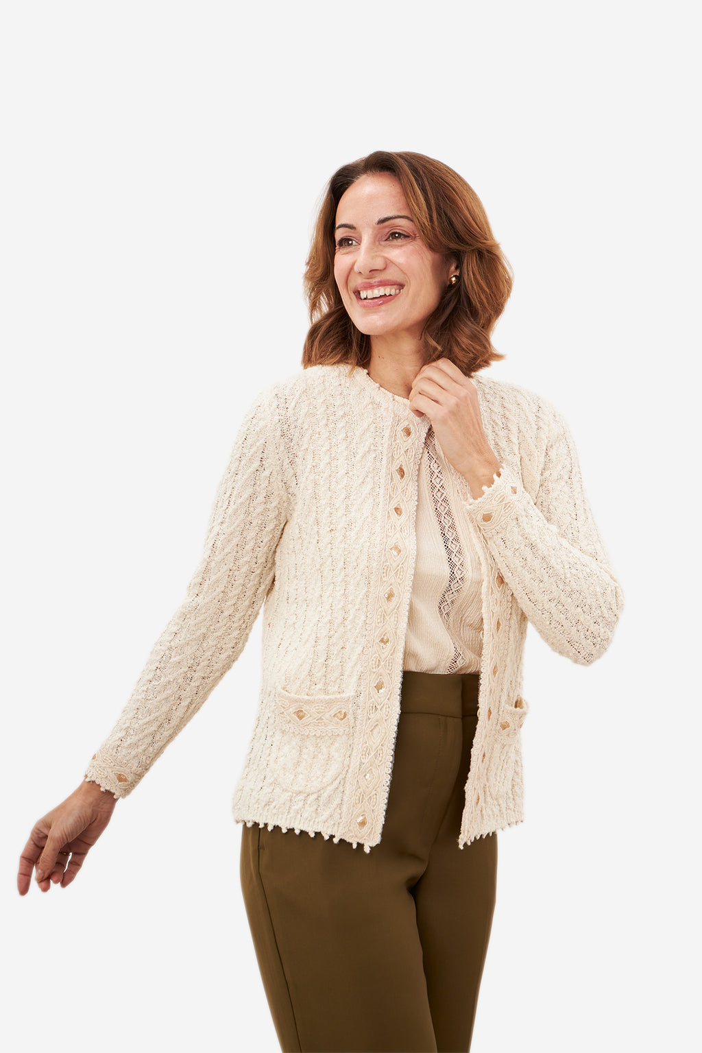 Chaqueta EULA Crudo