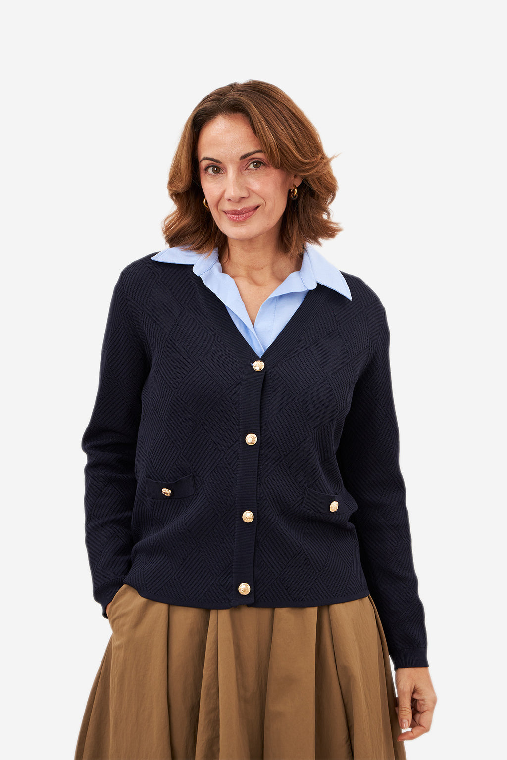 Cárdigan HALVAR Marino