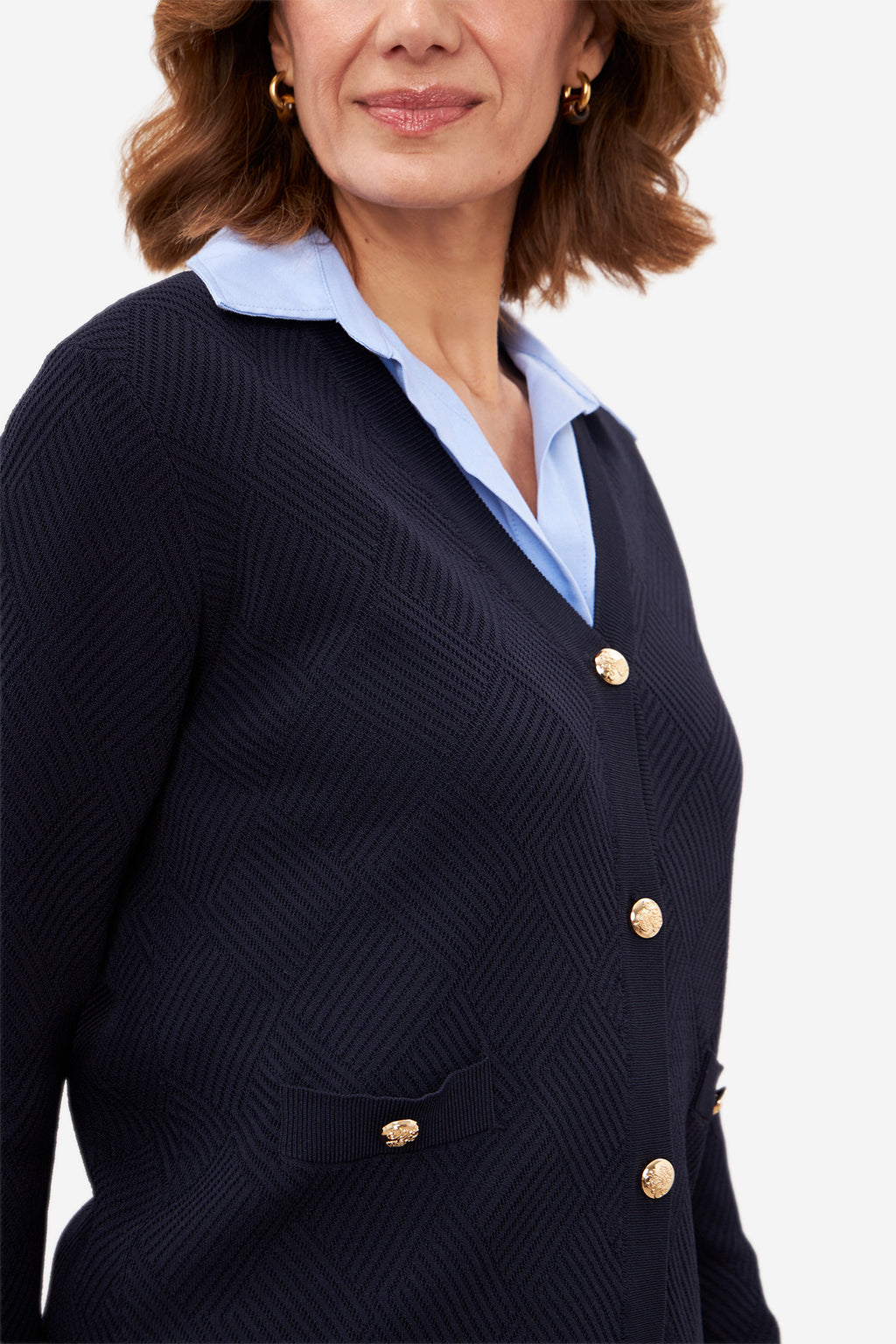 Cárdigan HALVAR Marino