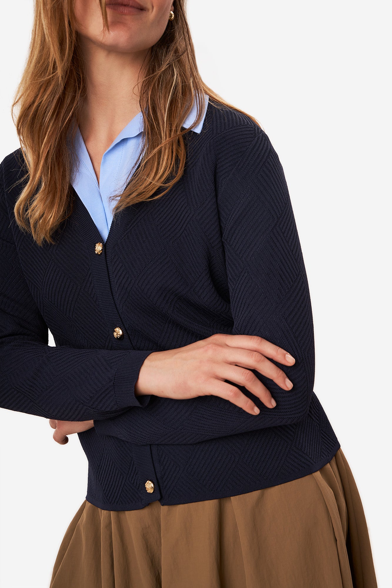 Cárdigan HALVAR Marino