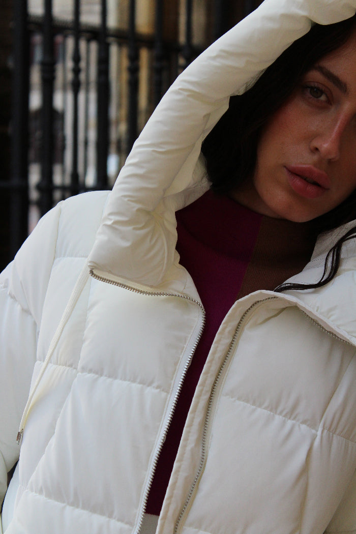Parka NELA Blanco