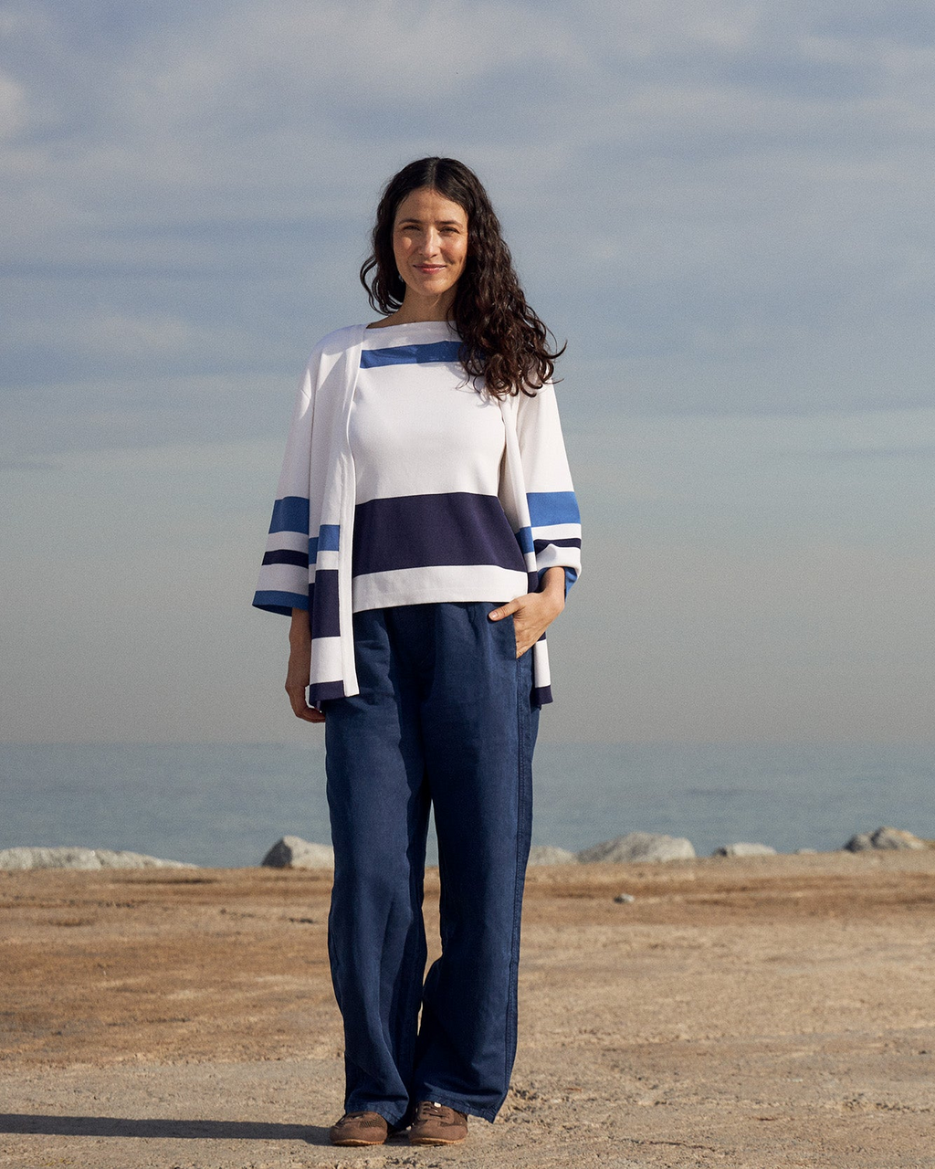 Chaqueta HALLI Blanco