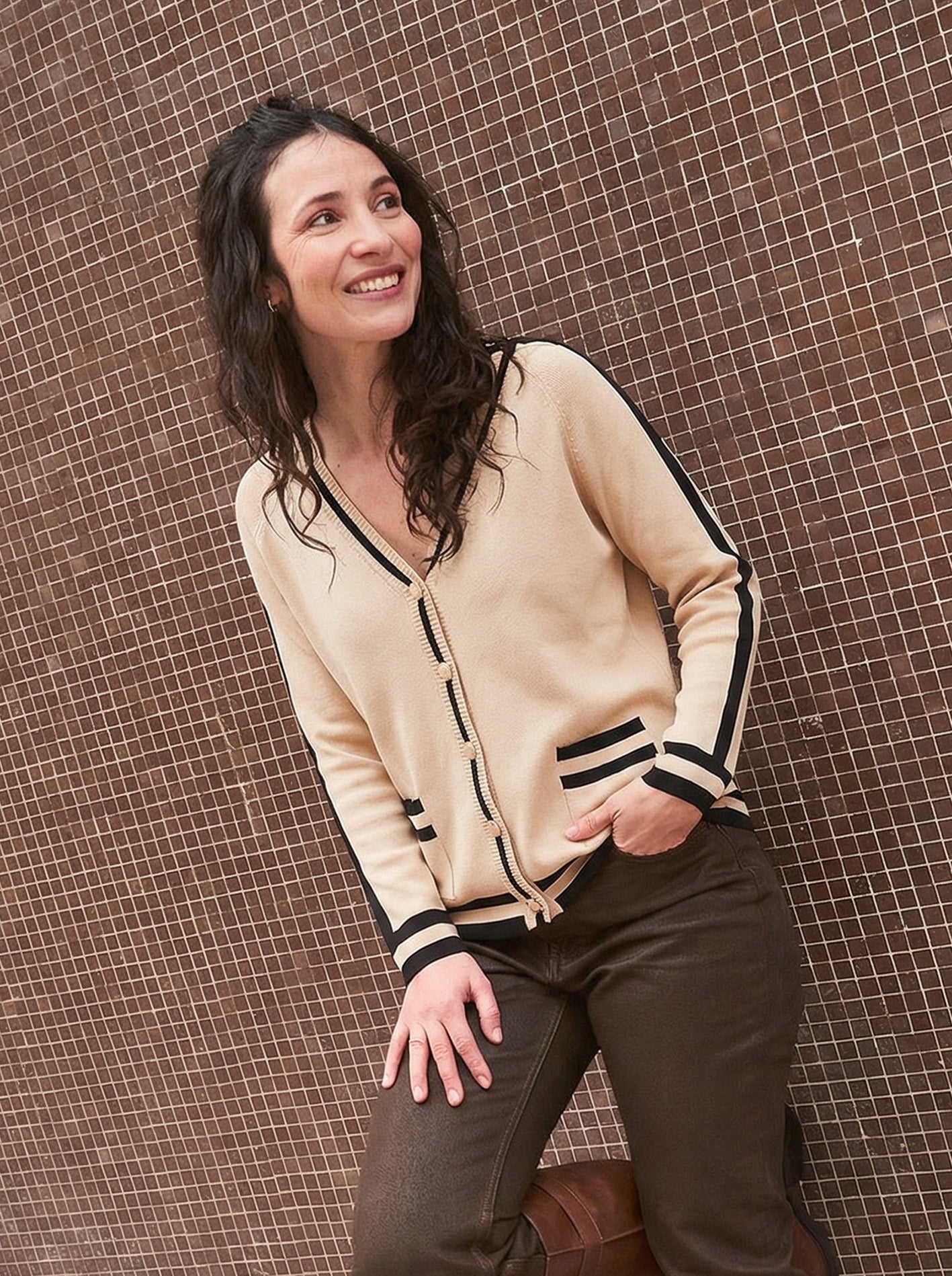 Cárdigan SILIA Beige