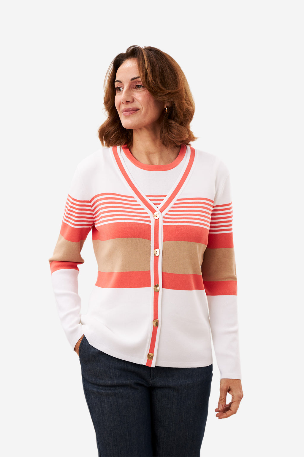 Cárdigan NIA Blanco