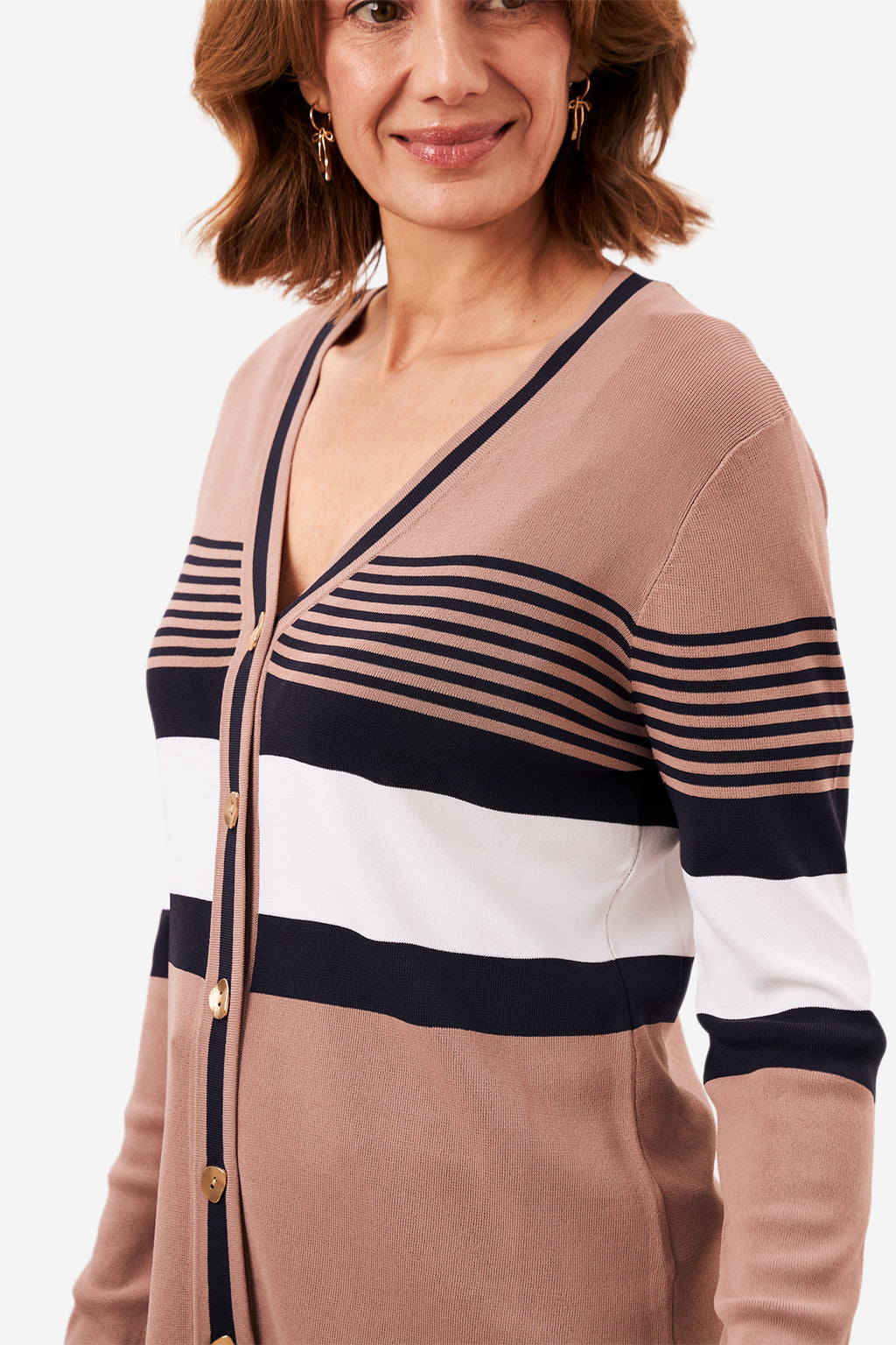 Cárdigan NIA Tostado