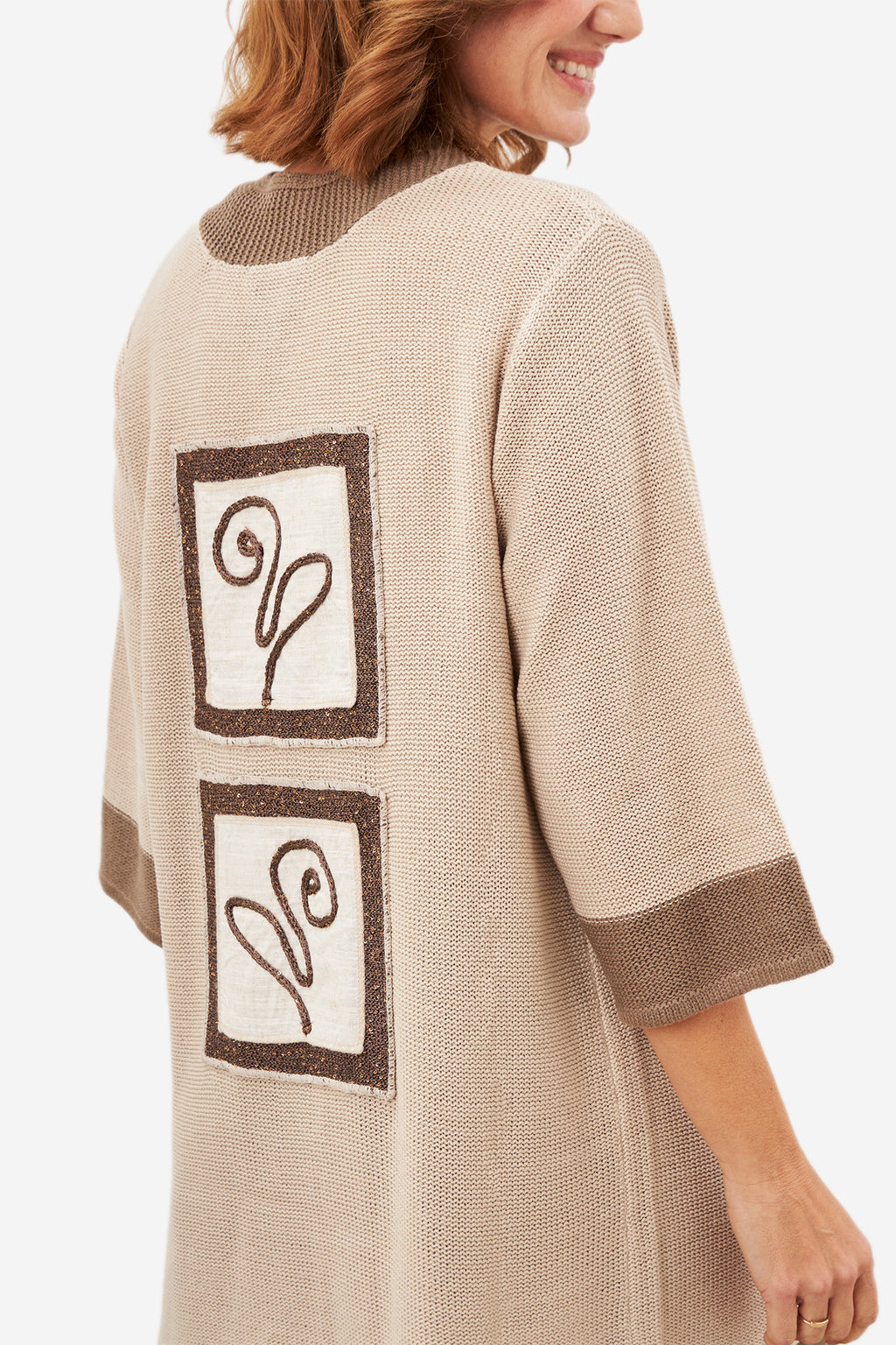 Cárdigan ODINE Beige