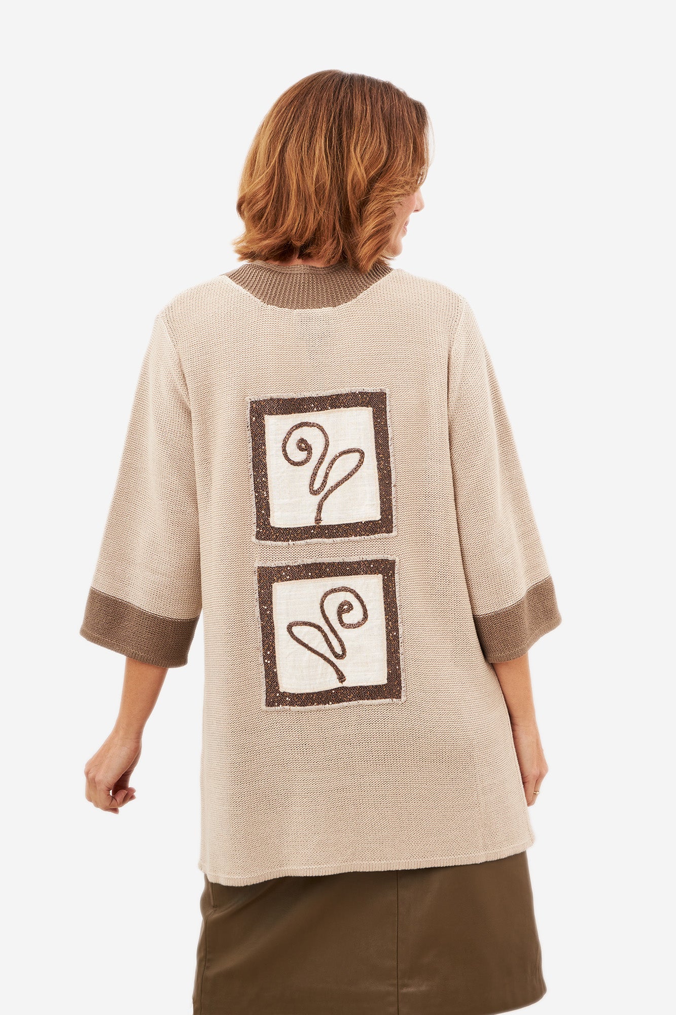 Cárdigan ODINE Beige