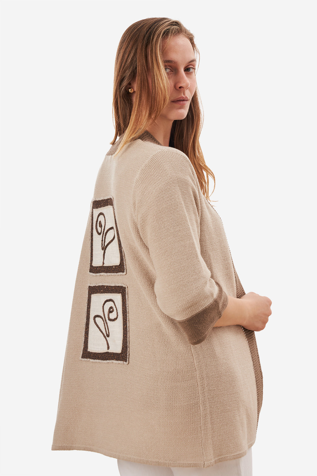 Cárdigan ODINE Beige
