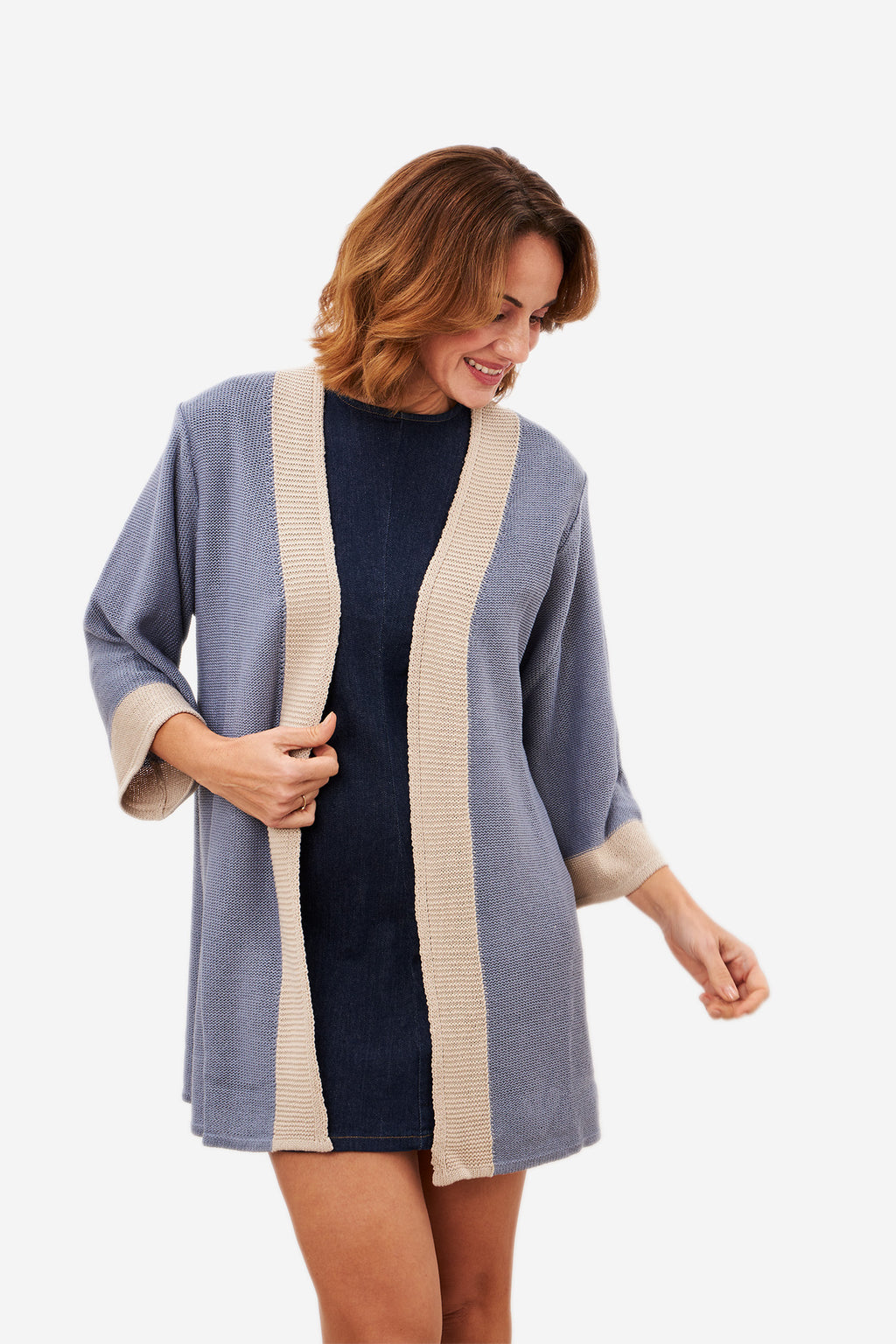 Cárdigan ODINE Azul