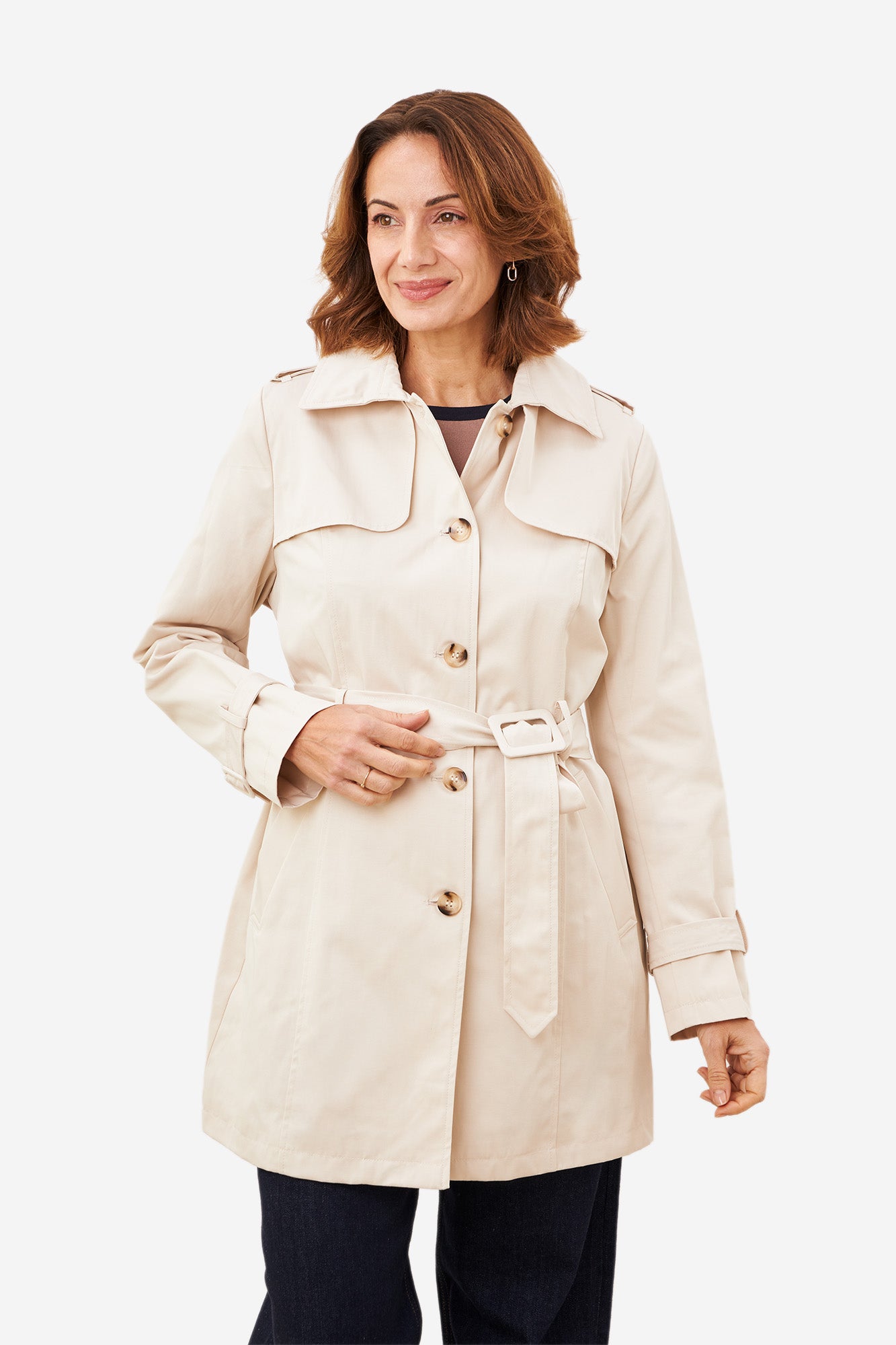 Trench POMARES Piedra