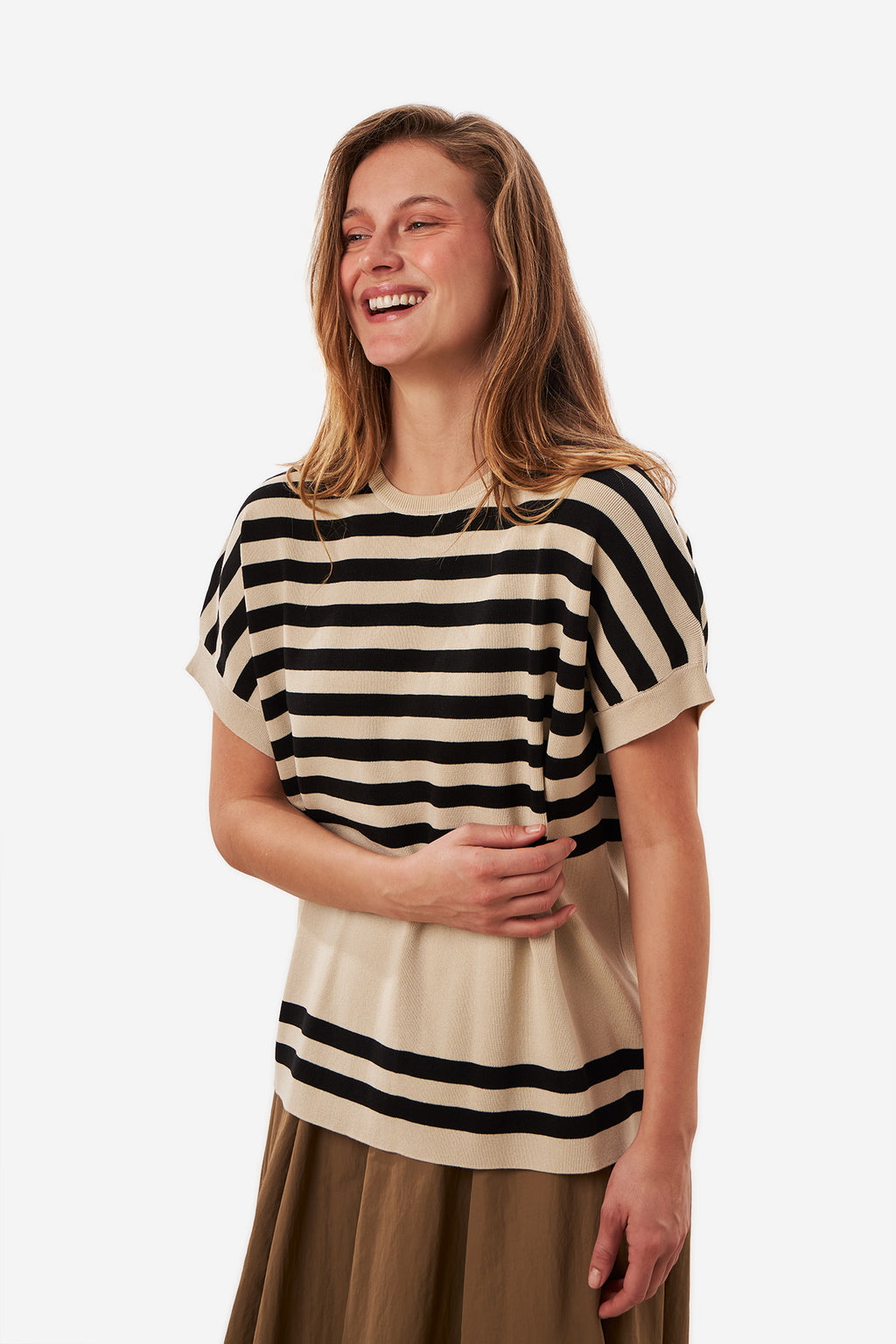 Top TRINA Beige
