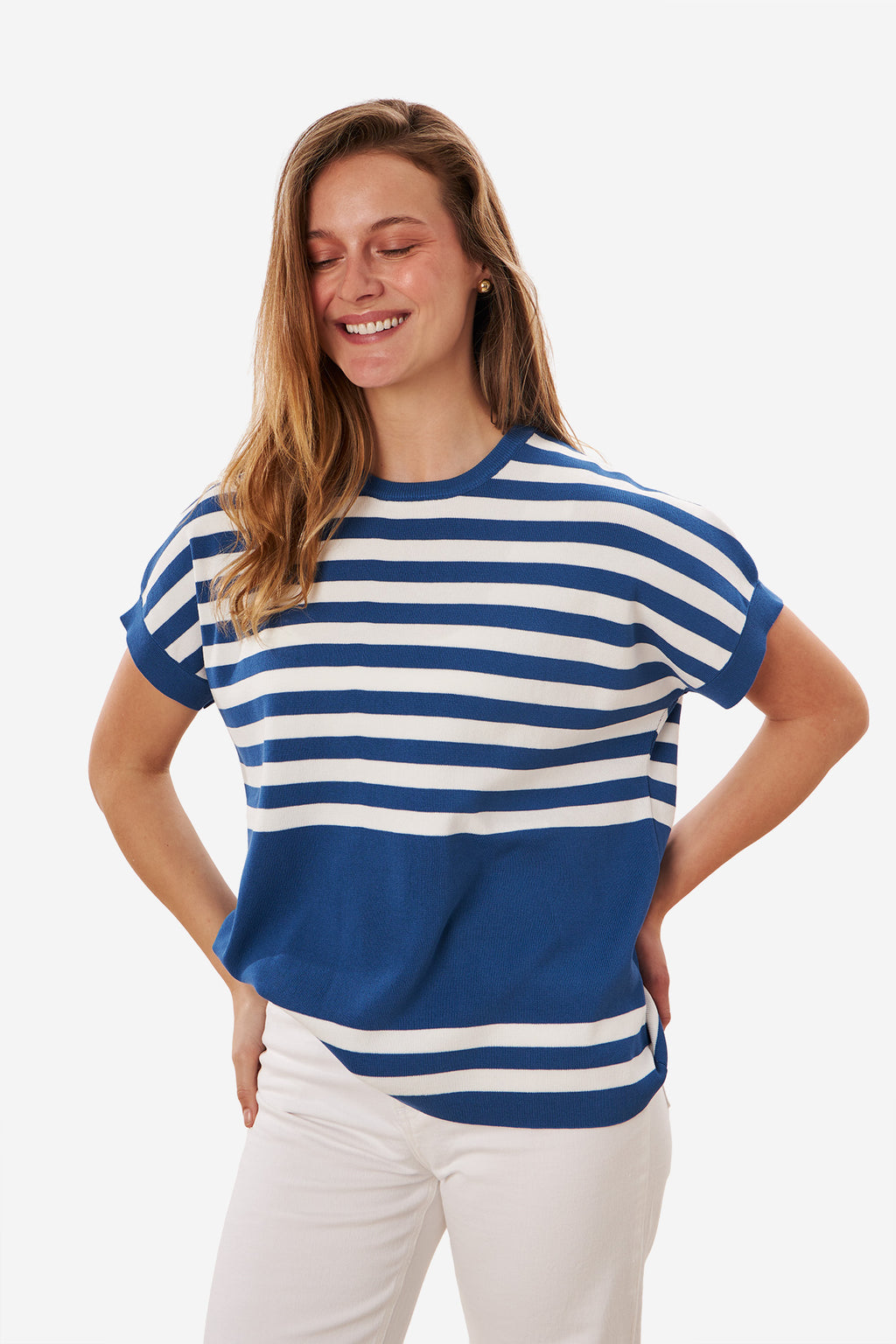 Top TRINA Azul