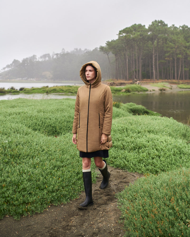 Gabardina ALBA Camel