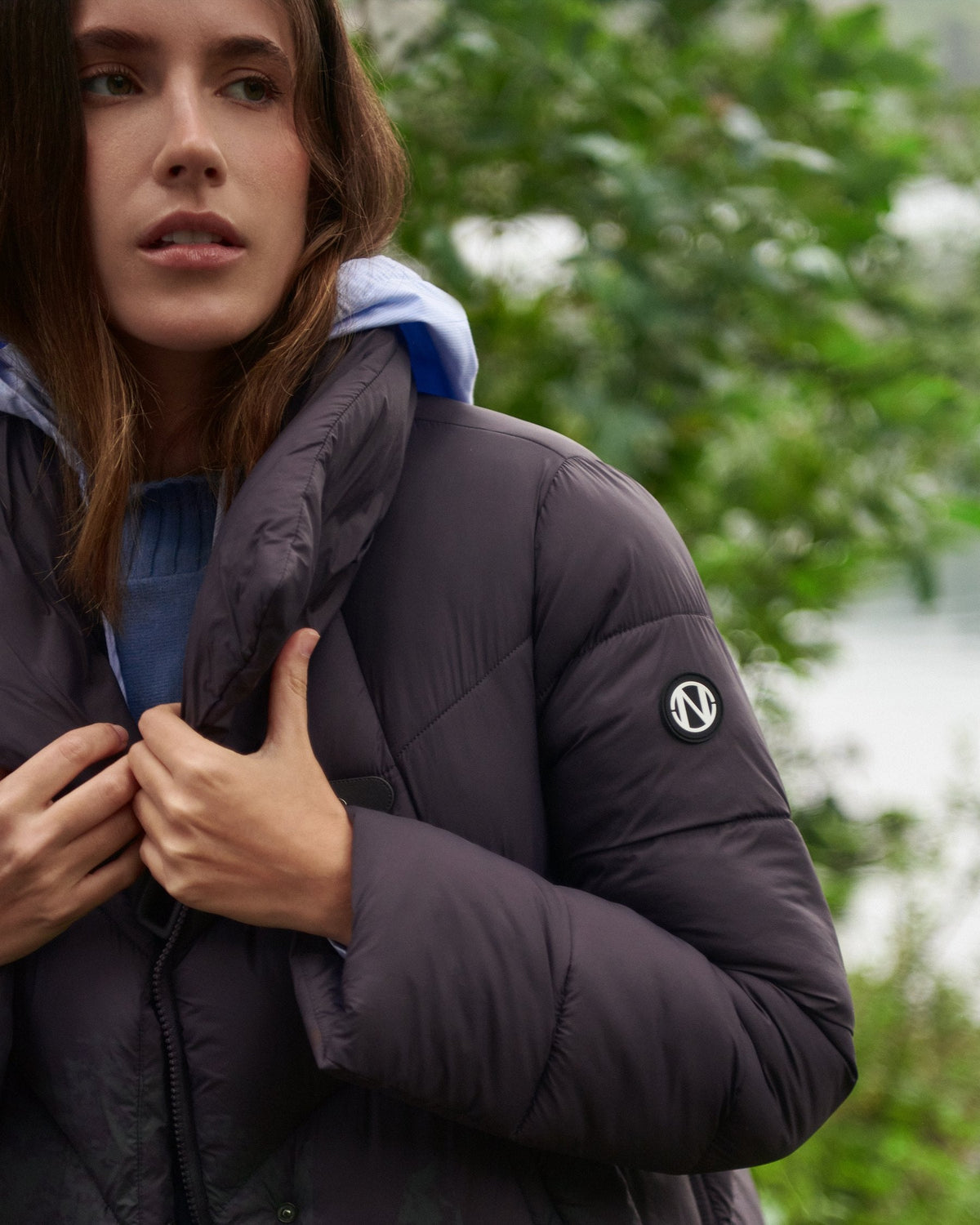 Parka DEVORA Morado