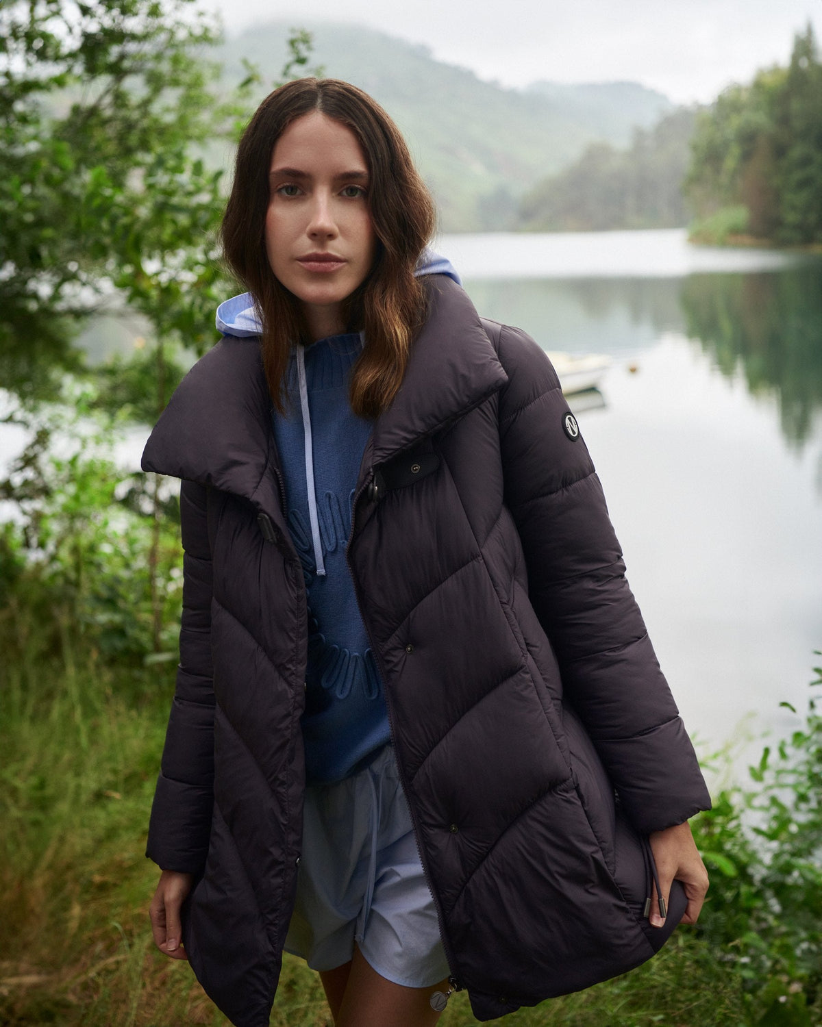 Parka DEVORA Morado