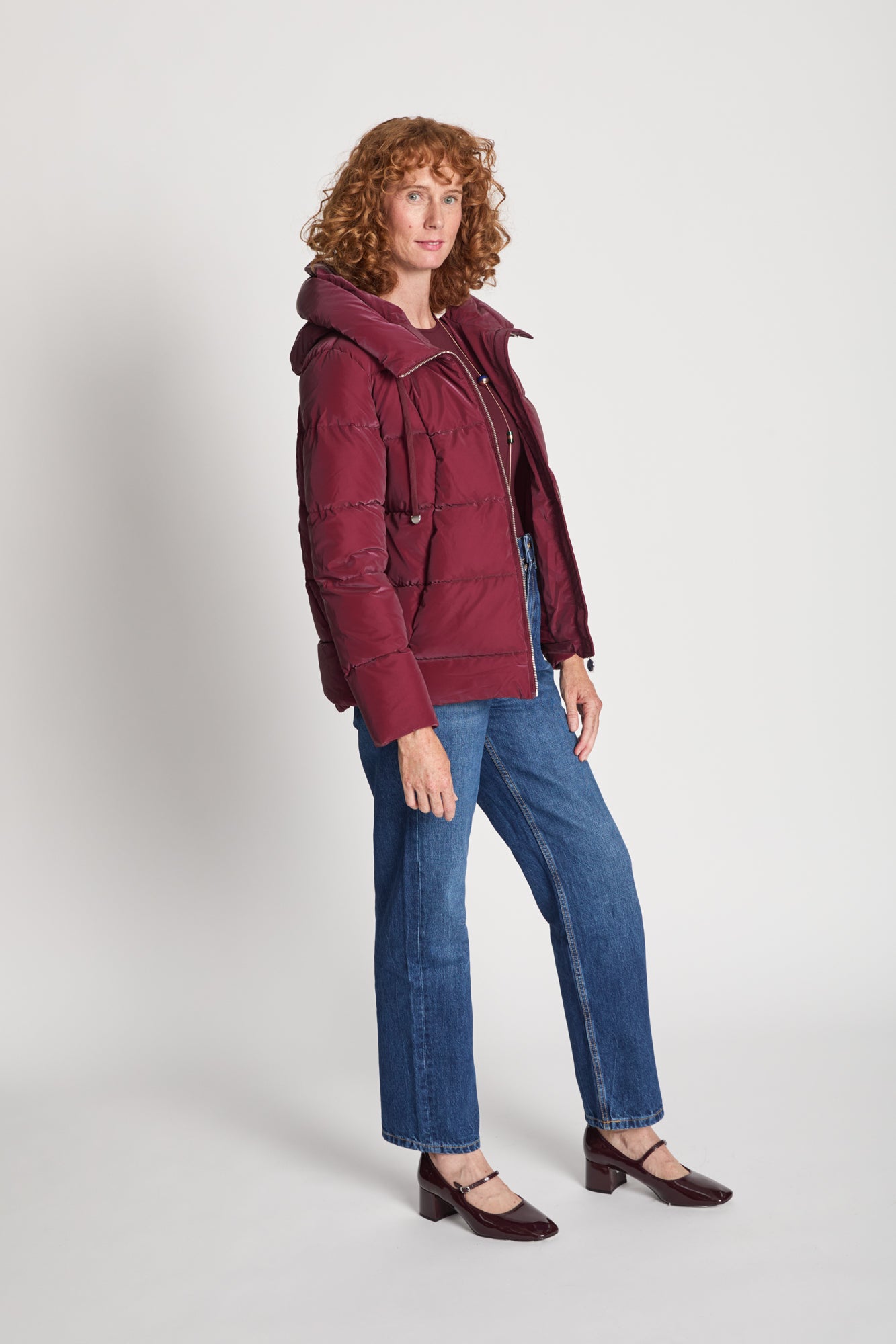 Parka ESCOLA Berenjena