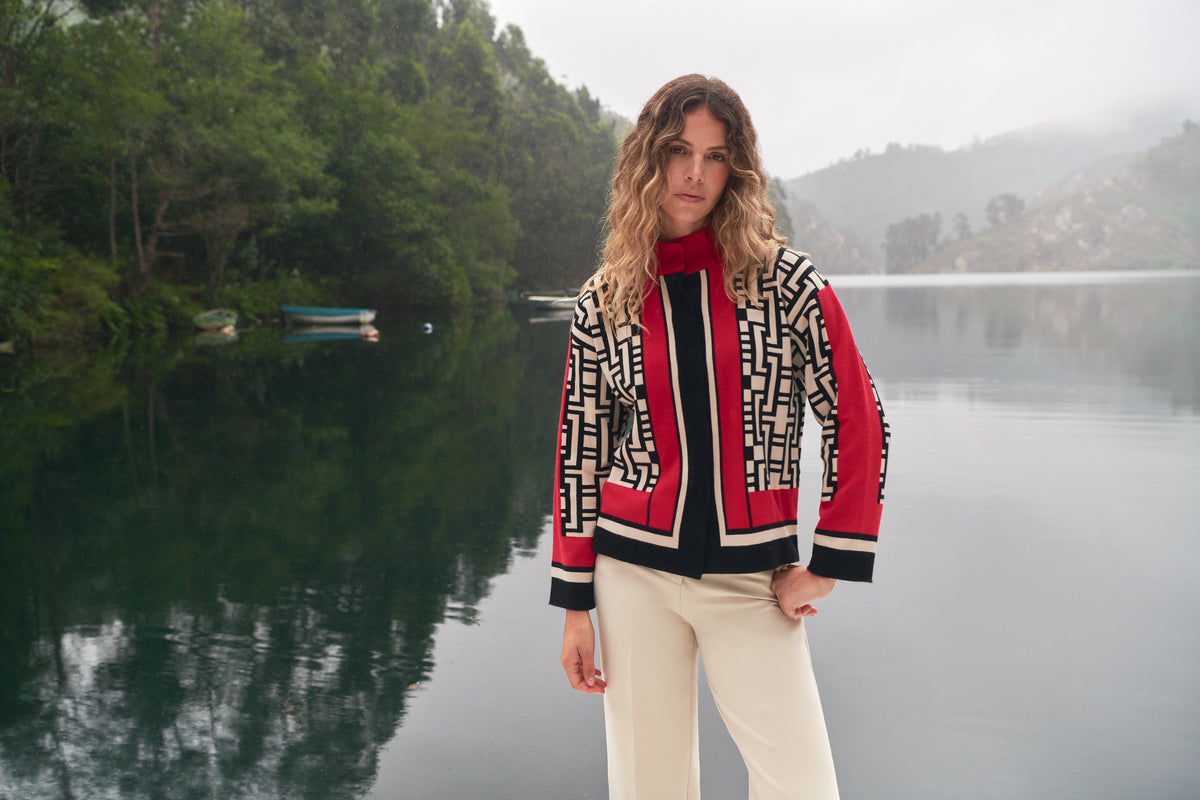 Chaqueta NIREL Negro junto al lago — Otoño/Invierno 26-27