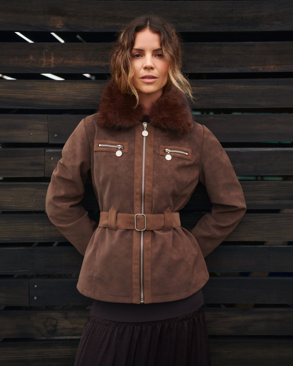 Trench MANDY Marrón