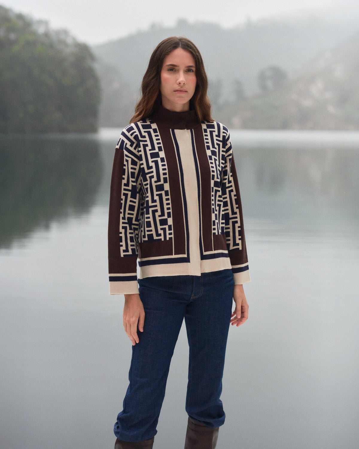 Chaqueta NIREL Marrón