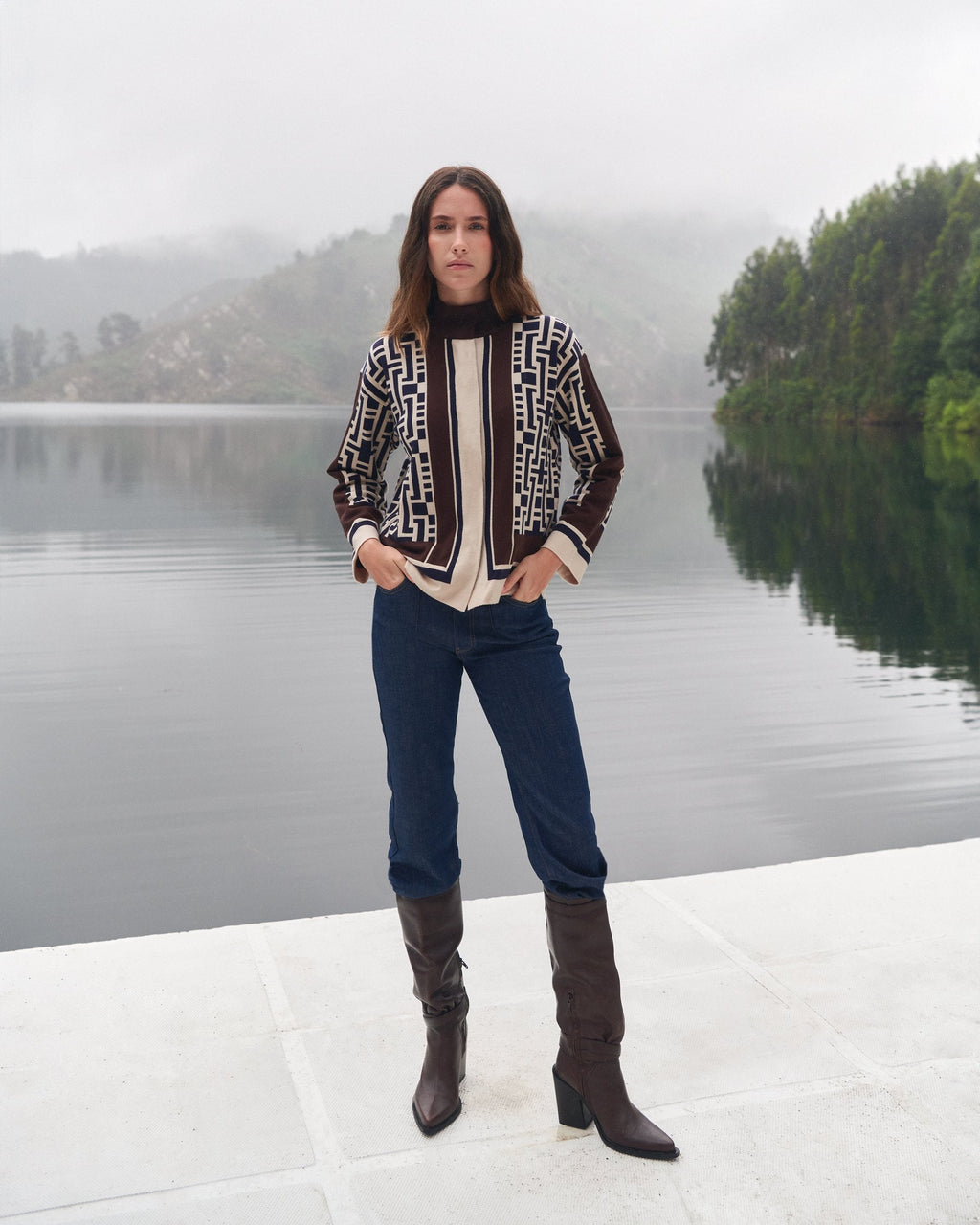 Chaqueta NIREL Marrón