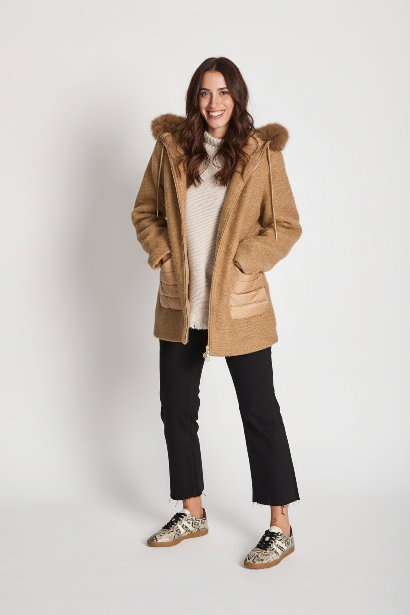 Trenca SALONI Tostado