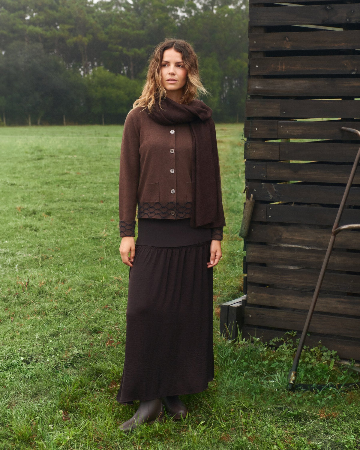 Chaqueta TULA Marrón
