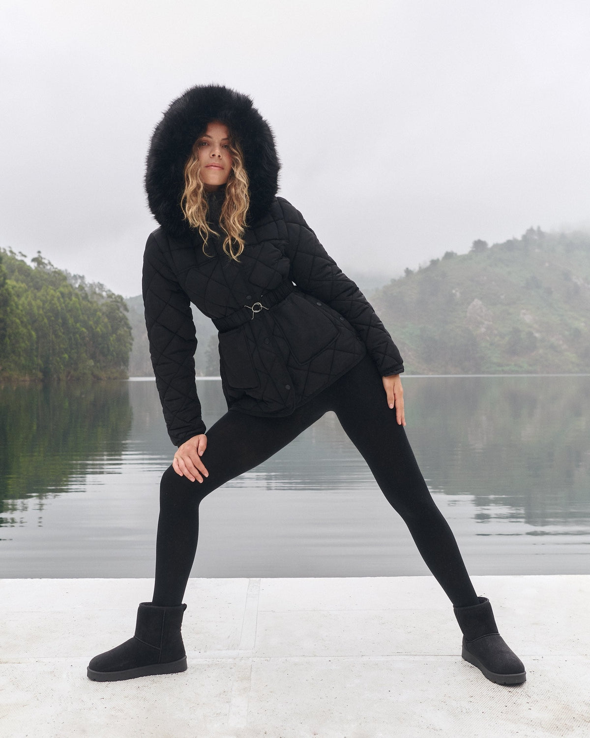 Parka ZORBA Negro