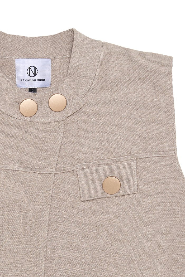 Chaleco ZUNEL Beige